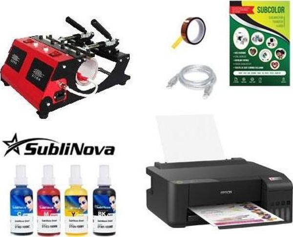Kupa Baskı Seti (AP-210 + Epson L1250) - Image 1