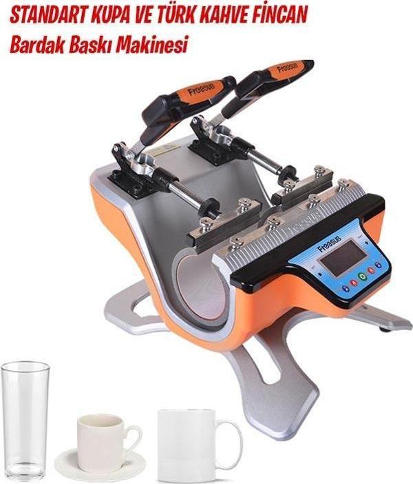 Kupa Ve Türk Kahve Fincanı Baskı Makinesi - Image 1
