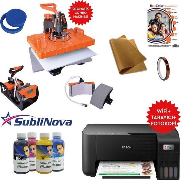 Profesyonel Combo Transfer Baskı Seti - Image 1