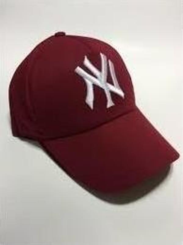 Ny Baseball Şapka Bordo - Image 1