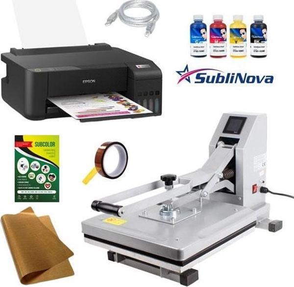 Sublimasyon Transfer Baskı Seti (HP3803+Epson L1250) - Image 1