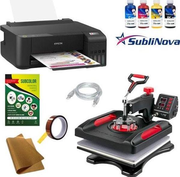 Sublimasyon Transfer Baskı Seti (P8038+Epson L1250) - Image 1