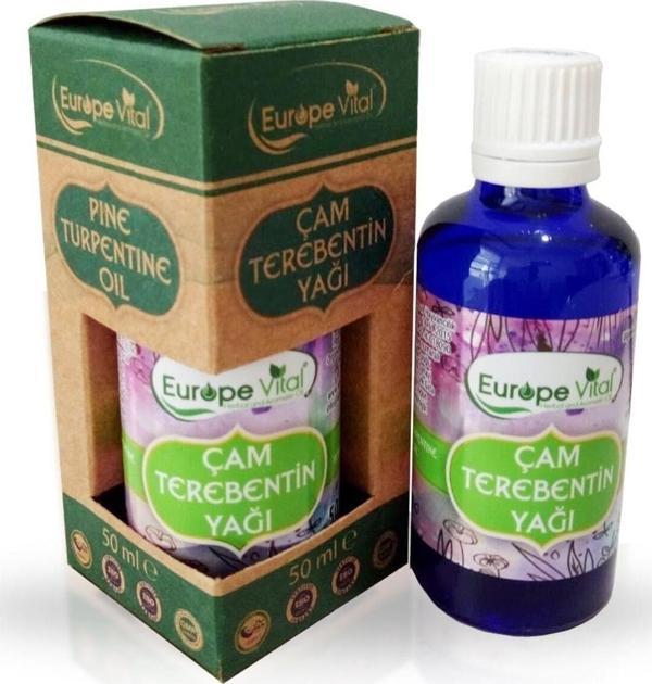 Europe Vital Çam Terebentin Yağı Saf Soğuk Press 50 Ml - Image 1
