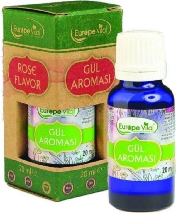 Europe Vital Gül Aroması Yağı 20 Ml - Image 1