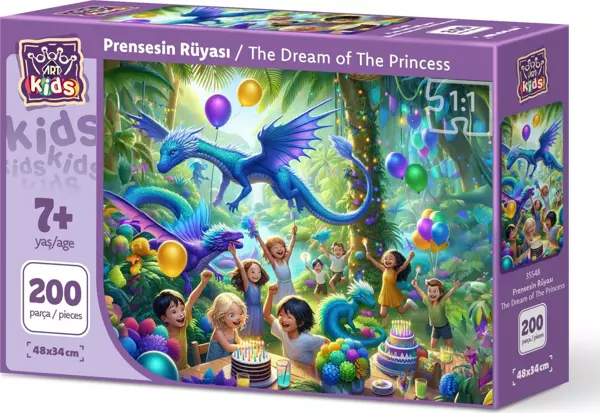 Art Puzzle Kids 5 Yaş ve Üzeri Afacan Yarışçı - 100 Parça Yapboz 35420 - Image 1