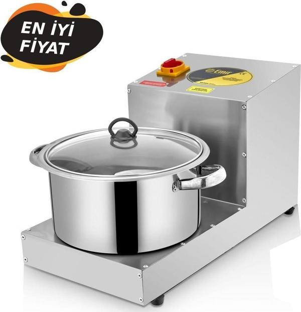 Emir Soğan Doğrama Makinesi Makinası Komple Paslanmaz Çelik 7 Lt - Image 1