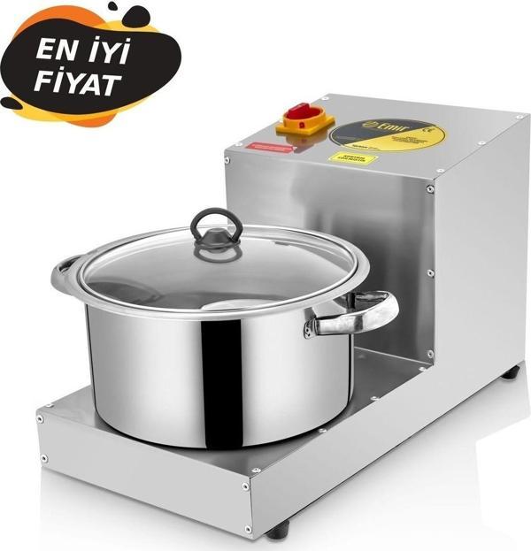 Emir Paslanmaz Soğan Doğrama Makinesi Makinası Lahmacun içi Hazırlama Makinası 7 Litre - Image 1