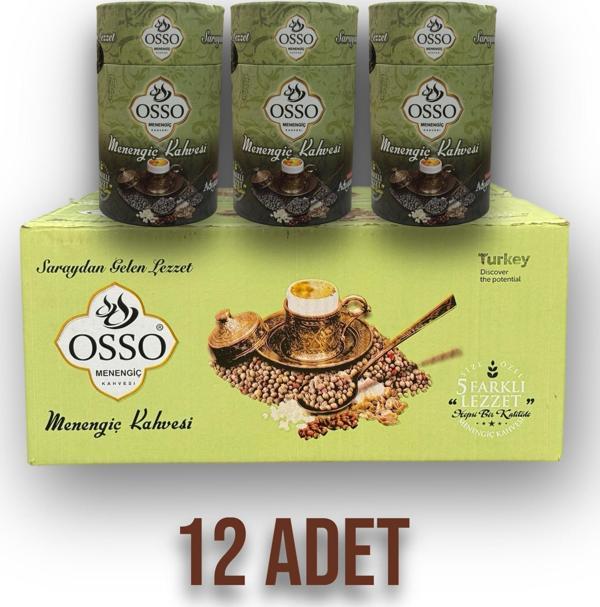 Osso 12'li Silindir Menengiç Kahvesi(12X200=2400gr) - Image 1