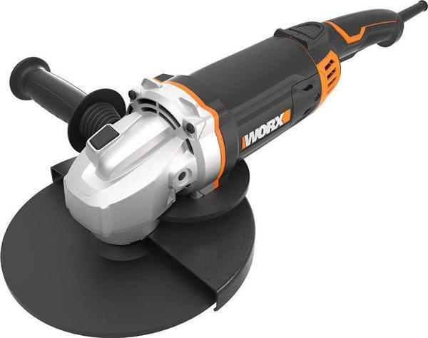 Worx WX709 2350Watt 230mm Profesyonel Dönebilir Tutma Kollu Büyük Taşlama  - Image 1