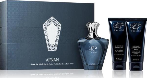 Afnan Turathi  Blue 90 ml Erkek Parfüm Seti  - Image 1