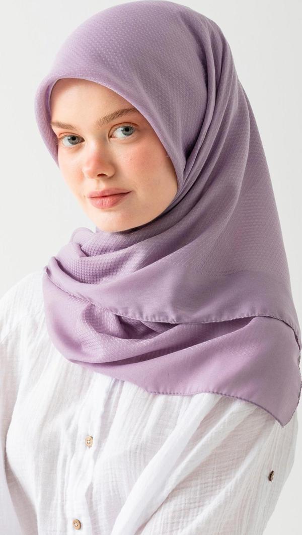 Soft Pamuk Jakarlı Eşarp – Doğal Dokulu, Hafif ve Nefes Alan Kumaş- Bambu Kraş Eşarp Yumuşak Dokulu Düz Renk Eşarp, Tesettür Eşarp - Image 1
