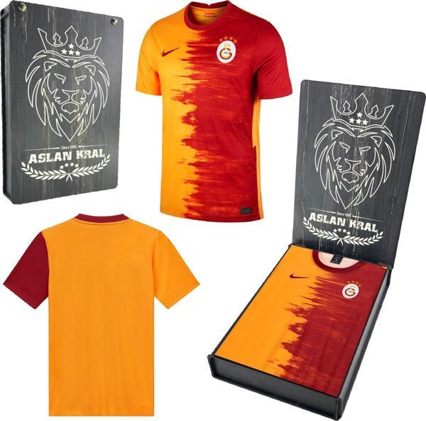 Galatasaray Orijinal Forma 20/21 Hediyelik Ahşap Kutulu - Image 1