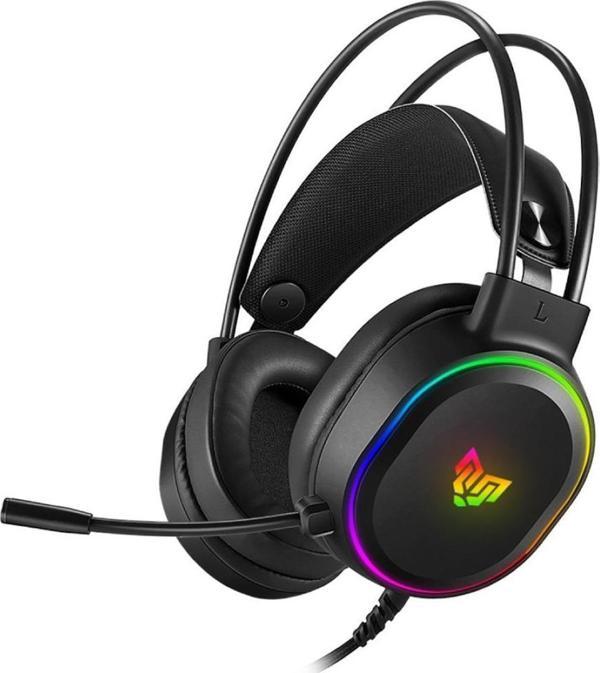 Blueforce Hopper Rgb 7.1 Usb Gaming Mikrofonlu Oyuncu Kulaklığı Siyah - Image 1