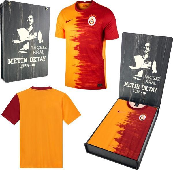 Galatasaray Orijinal Forma 20/21 Metin Oktay Tasarımlı Ahşap Kutulu - Image 1