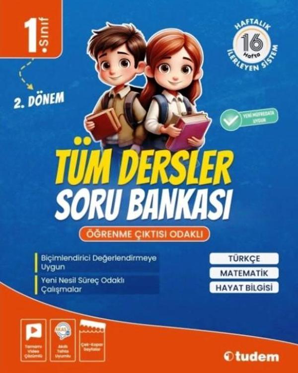 1. Sınıf Tüm Dersler Soru Bankası - İş Bankası Kültür Yayınları - Image 1