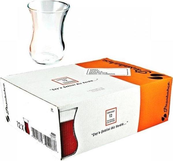 Paşabahçe 42021 optikli çay bardağı 6X12=72ad çay bardak - Image 1