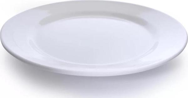 Emr melamin 6 lı servis tabak - 25 cm. servis tatlı tabağı  - Image 1