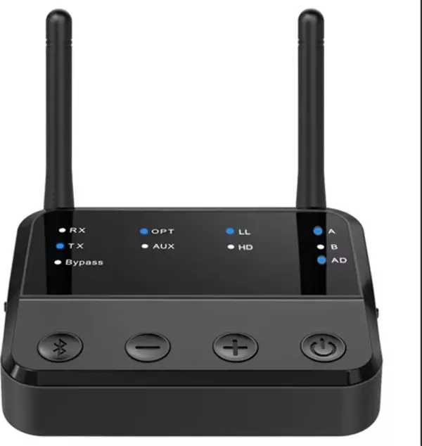 alcomm Kablosuz Ses Adaptörü Kayıpsız Ses Kalitesi Için Bluetooth 5.2 Alıcı ve Verici 2'si 1 Arada  - Image 1