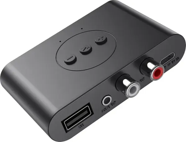 Hua3C C B21 Bluetooth 5.0 Ses Alıcı U-Disk Rca 3.5mm Aux Jack Stereo Müzik Adaptörü   - Image 1