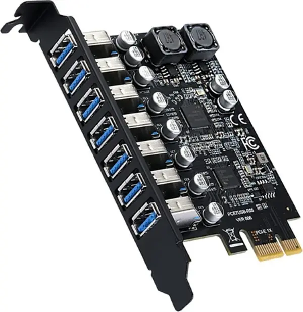 i E Ila 7 Bağlantı Noktası Usb3 Gen1 Genişletme Adaptörü Kartı Pci-E Genişletici Pci Express Kartı  - Image 1