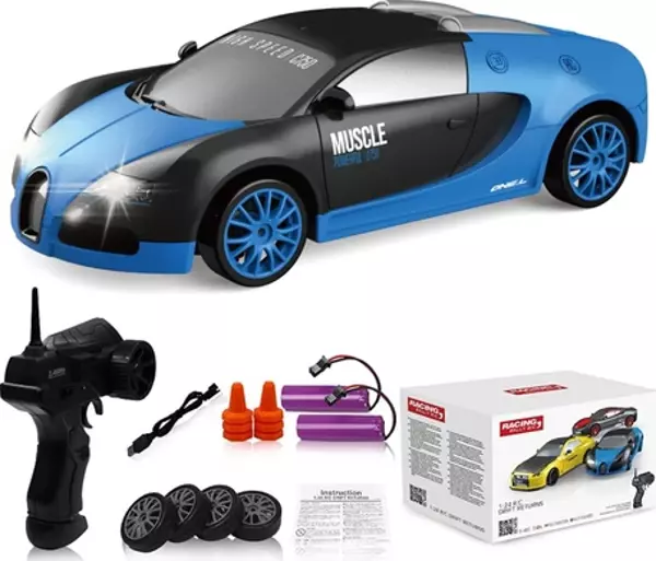  Model Araç LED Işıklı Sürüklenen Lastik Yarışı Spor Oyuncak Araba Yetişkinler Için Erkek Kız Çocu  - Image 1