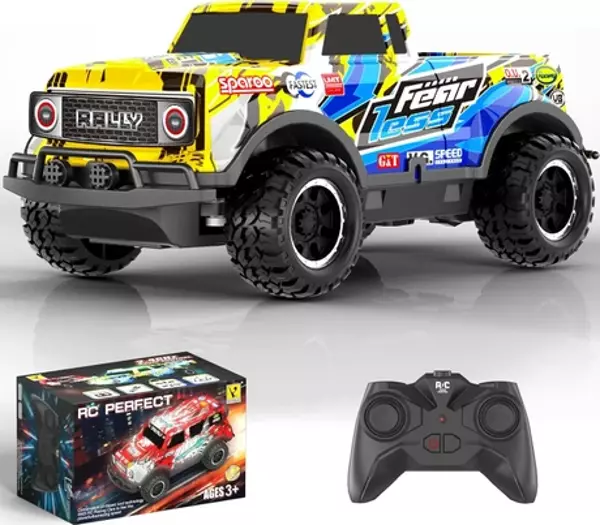 ff Road Rc Arabalar, Pil Ile, 1:24 Büyük Ölçekli Uzaktan Kumandalı Kamyon Tüm Arazi Drift Rc Araba  - Image 1