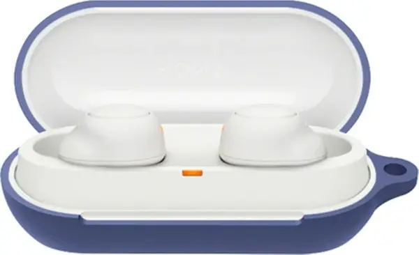 ZSZH Sony WF-C500 Koyu Mavi Için Bluetooth Kulaklık Silikon Kılıf  - Image 1