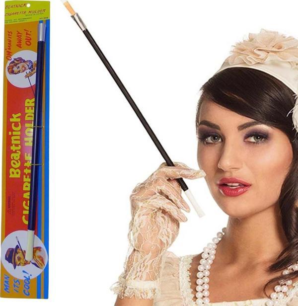 Uzun Sigara Ağızlık Retro Parti Aksesuarı - Image 1