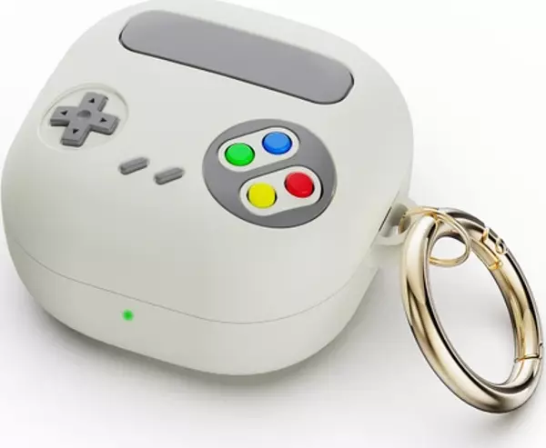   Galaxy Buds Live / Buds Pro / Buds Pro 2 Kapak Retro Oyun Konsolu Tasarımı Silikon Kılıf  - Image 1