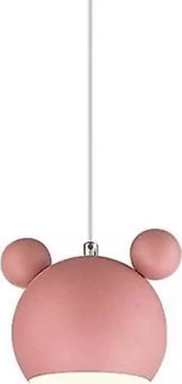 rı Için Alüminyum Mickey Aplik Modern Kapalı Duvar Işık Fikstür E27 Yaratıcı Armatür (Pembe Asılı)  - Image 1