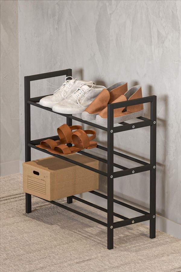 Retodesign 3 Katlı Ekol Metal Ayakkabılık 1893 - Image 1