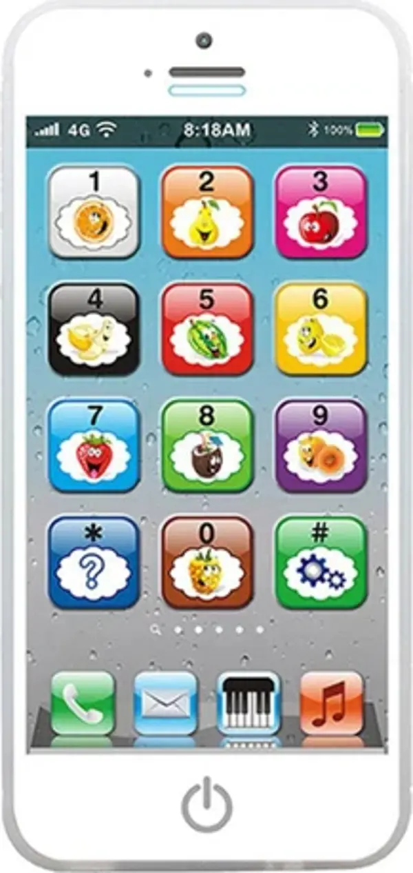  Çocuk Eğitici Oyuncak Cep Telefonu Dokunmatik Ekran Erken Eğitim Makinesi  - Image 1