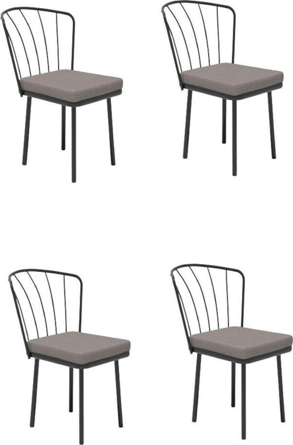 Retodesign 4 Adet Güneş Sandalye 1721G - Image 1