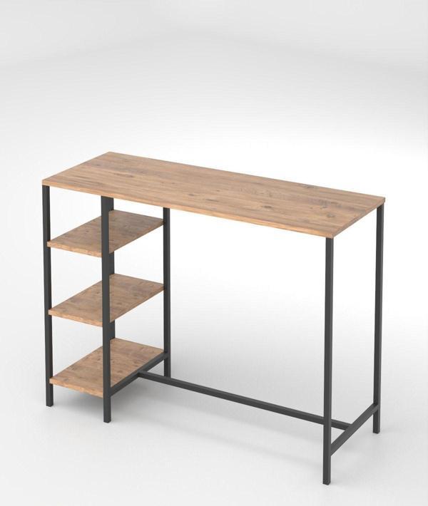 Retodesign Çam 120/45 Raflı Bar Masası 2058A - Image 1