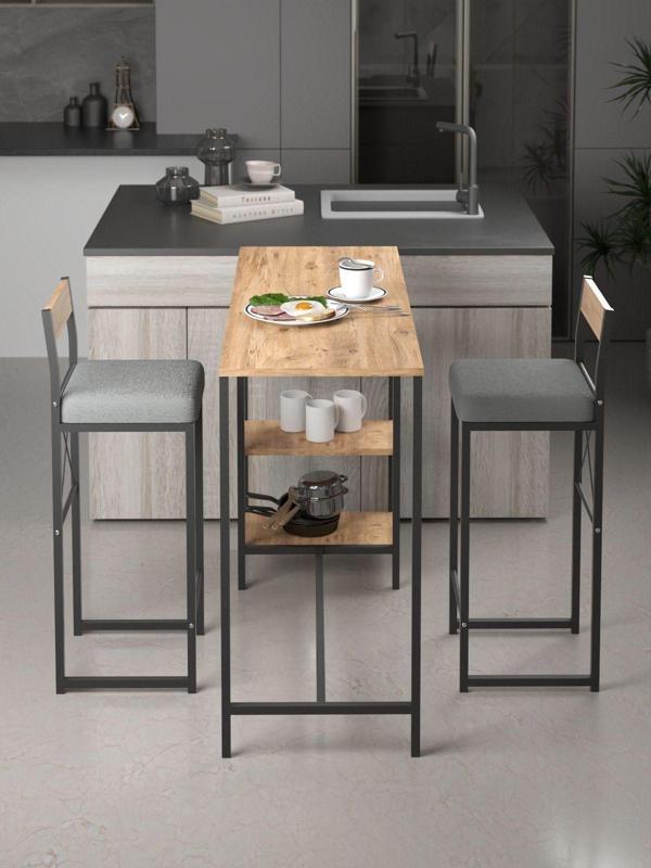 Retodesign Raflı Minderli Good Takım Çam 2654 - Image 1