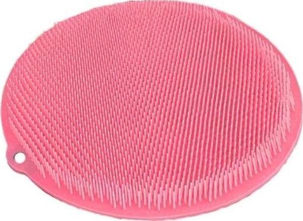 Yuvarlak Vantuzlu Banyo Sırt Kese Matı 26 cm - Image 1