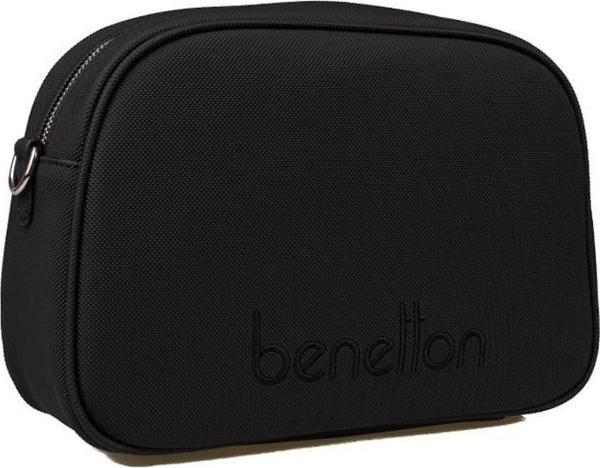 Benetton Siyah Nano Kadın Geniş Kol Çantası BNT 1590 - Image 1