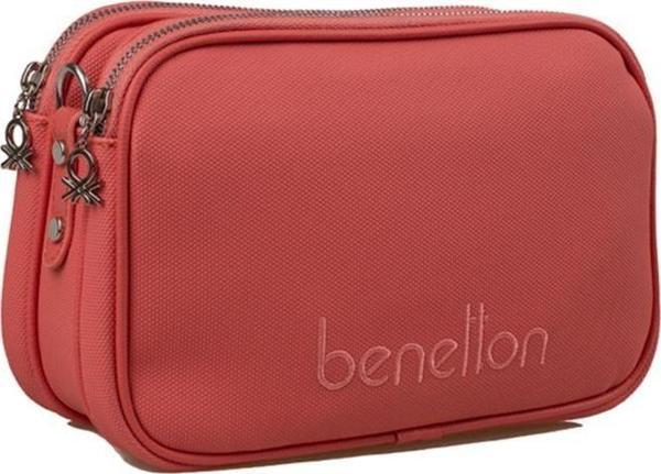 Benetton Mercan Geniş Nano Kadın Çapraz Çanta BNT 1370 - Image 1