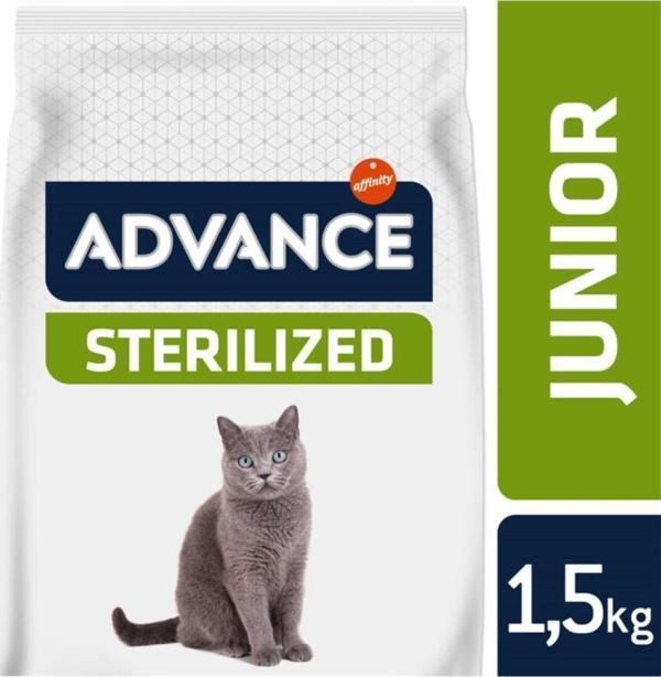 Cat Junior Sterilized 1,5kg Kısırlaştırılmış Yavru Kedi Maması - Image 1