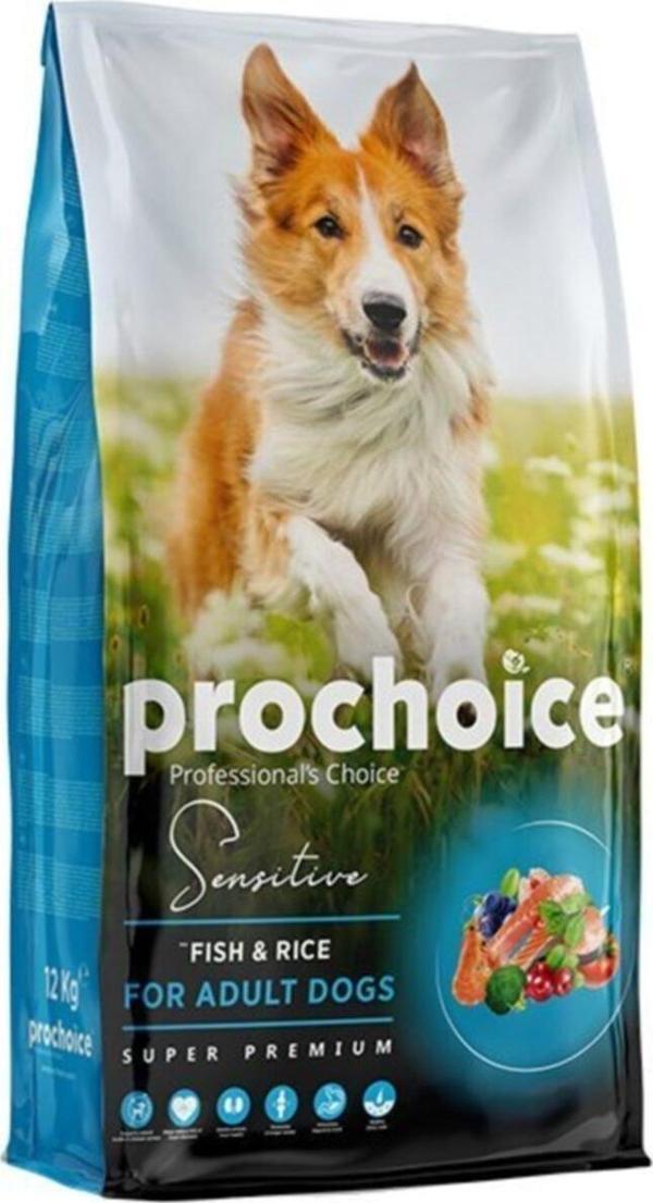 Pro Choice Sensitive Skin Balıklı Yetişkin Köpek Maması 12 Kg - Image 1