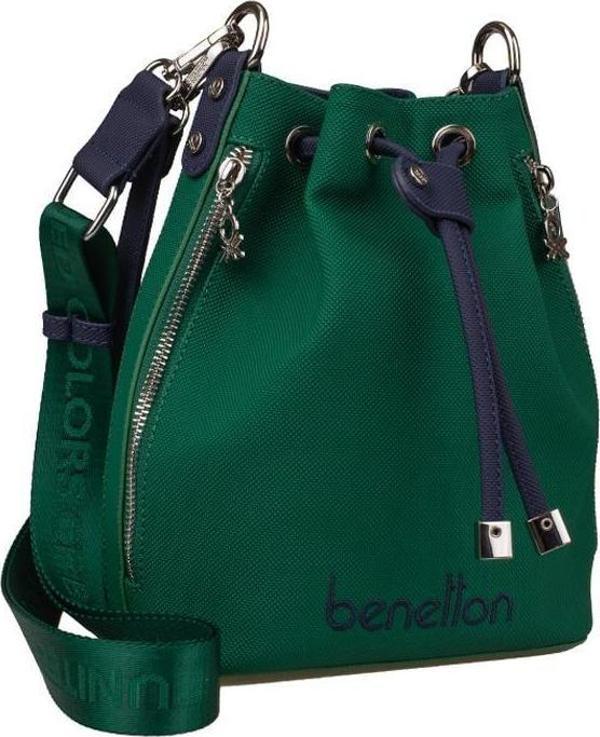 Benetton Yeşil Nano Kadın Kol Çantası BNT 1595 - Image 1