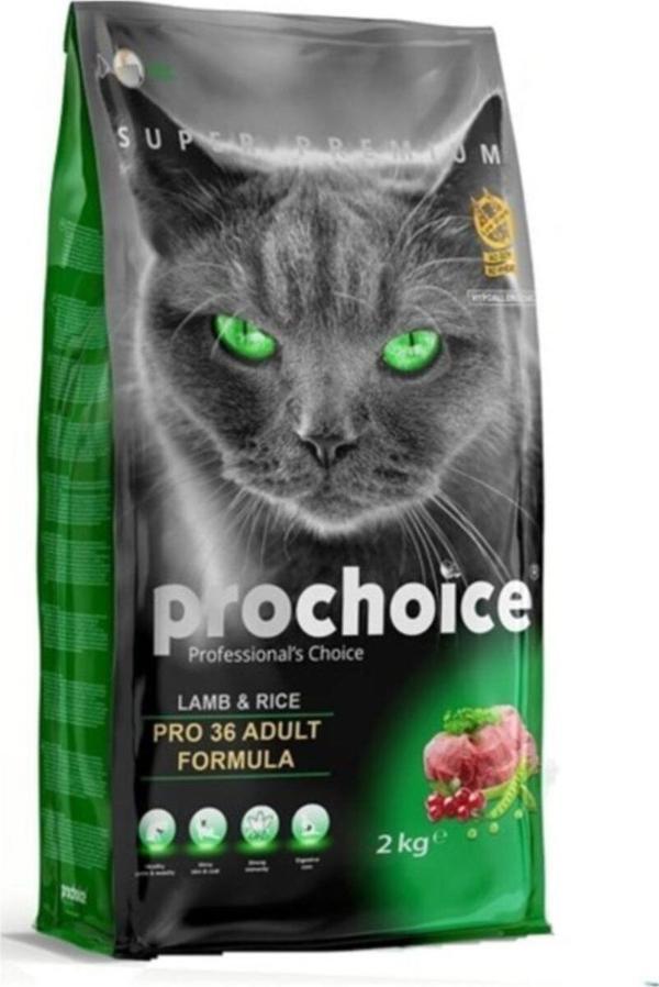 ProChoice 36 Kuzu Etli Yetişkin Kedi Maması 2 Kg - Image 1