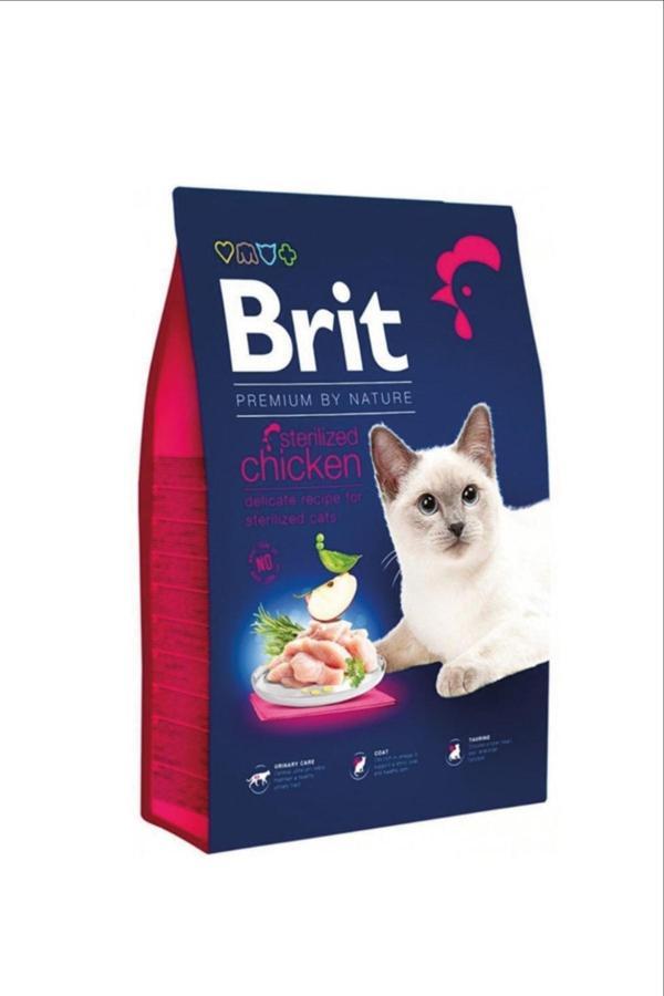 Brit Care Kısırlaştırılmış Tavuklu Kedi Maması 8kg - Image 1