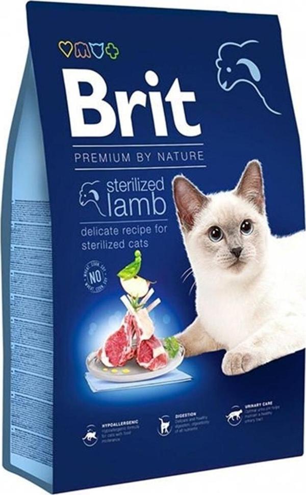 Brit Care Premium Nature Sterilized Kuzulu Kedi Maması 8 kg - Image 1