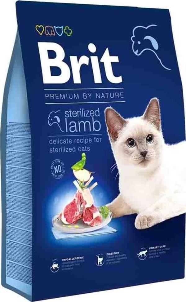 Brit Care Premium Nature Sterilized Kuzulu Kedi Maması 8 kg - Image 1