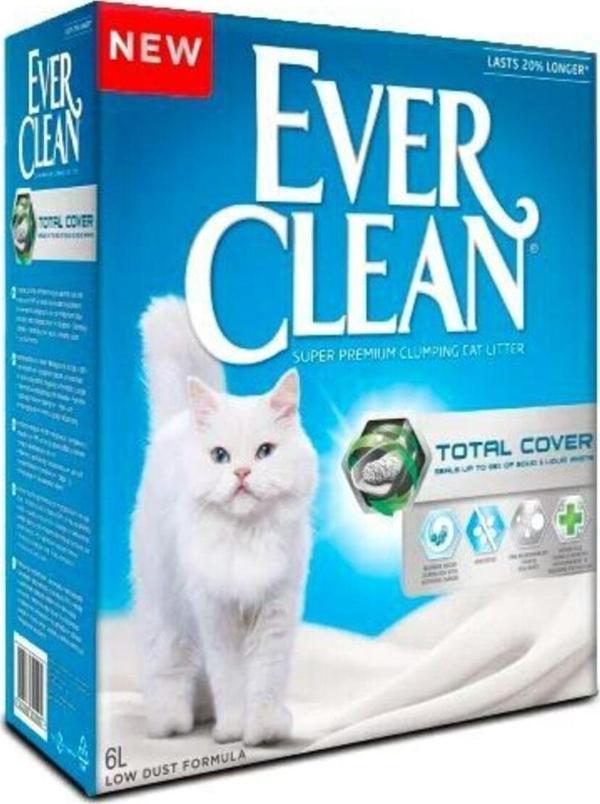 Total Cover İnce Taneli Topaklaşan Kedi Kumu 6 L - Image 1