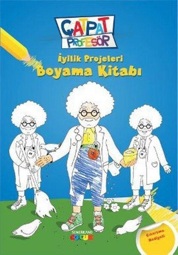 Çatpat Profesör-İyilik Projeleri Boyama Kitabı - Semerkand Çocuk - Image 1