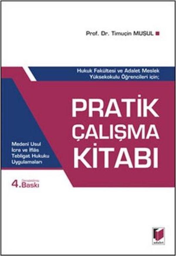 Pratik Çalışma Kitabı - Adalet Yayınları - Image 1