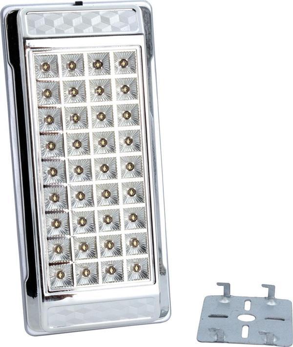 36 LED Krom Tavan Lambası 12V Beyaz Işık - Image 1