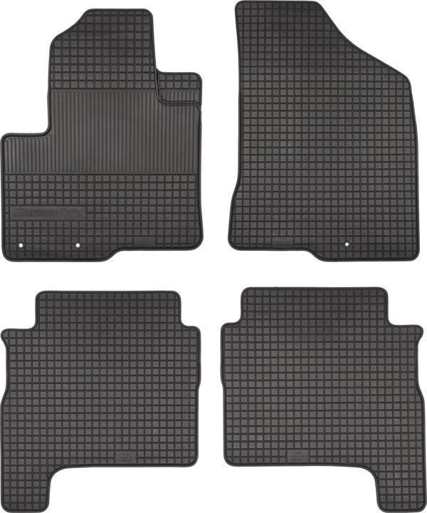 Niken 3D Kaliteli TPE Oto Paspas Siyah Renk Hyundai Santafe 2006 ile uyumlu - Image 1